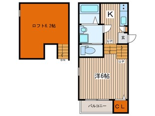 クレーシェレ瑞穂の物件間取画像